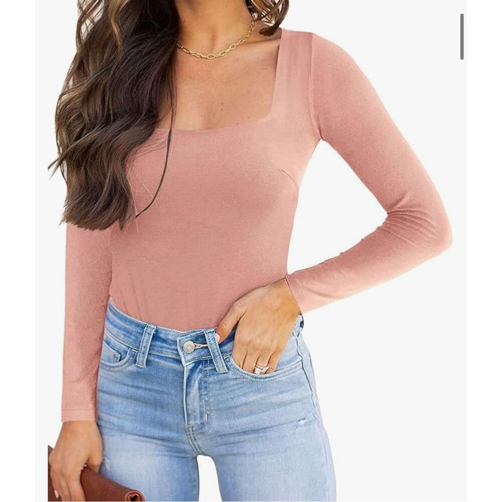 Reoria Baby pink bodysuit- size m